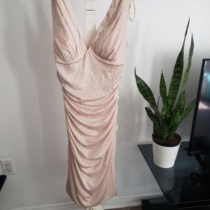 NEW Le Chateau Blush Pink Dress